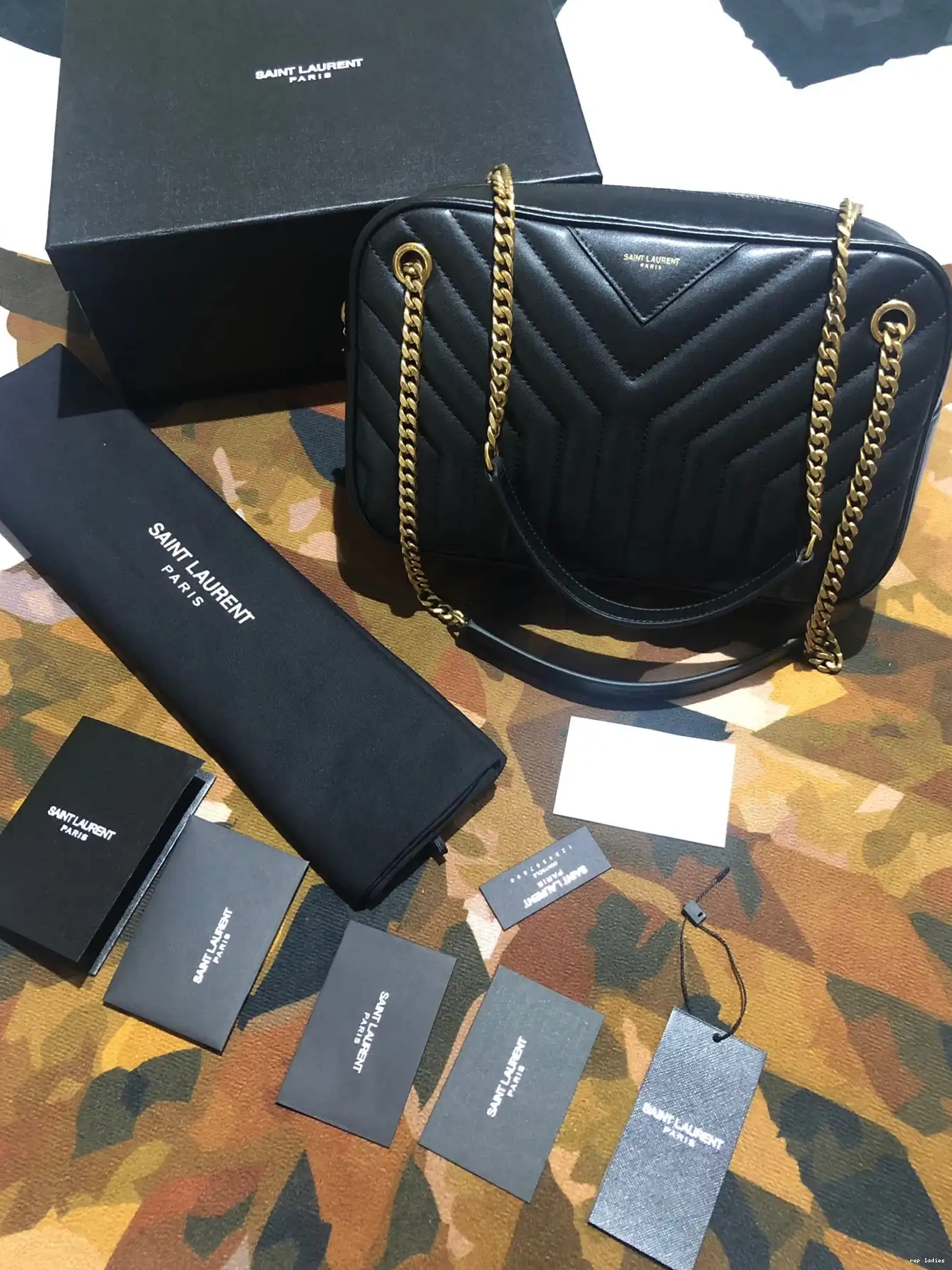 REP SMOOTH Y-QUILTED CAMERA YSL IN LEATHER JOAN BAG 0514